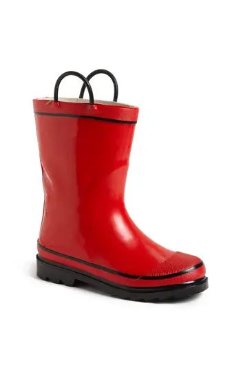 Toddler Western Chief 'Firechief 2' Rain Boot, Size 5 M - Red | Nordstrom