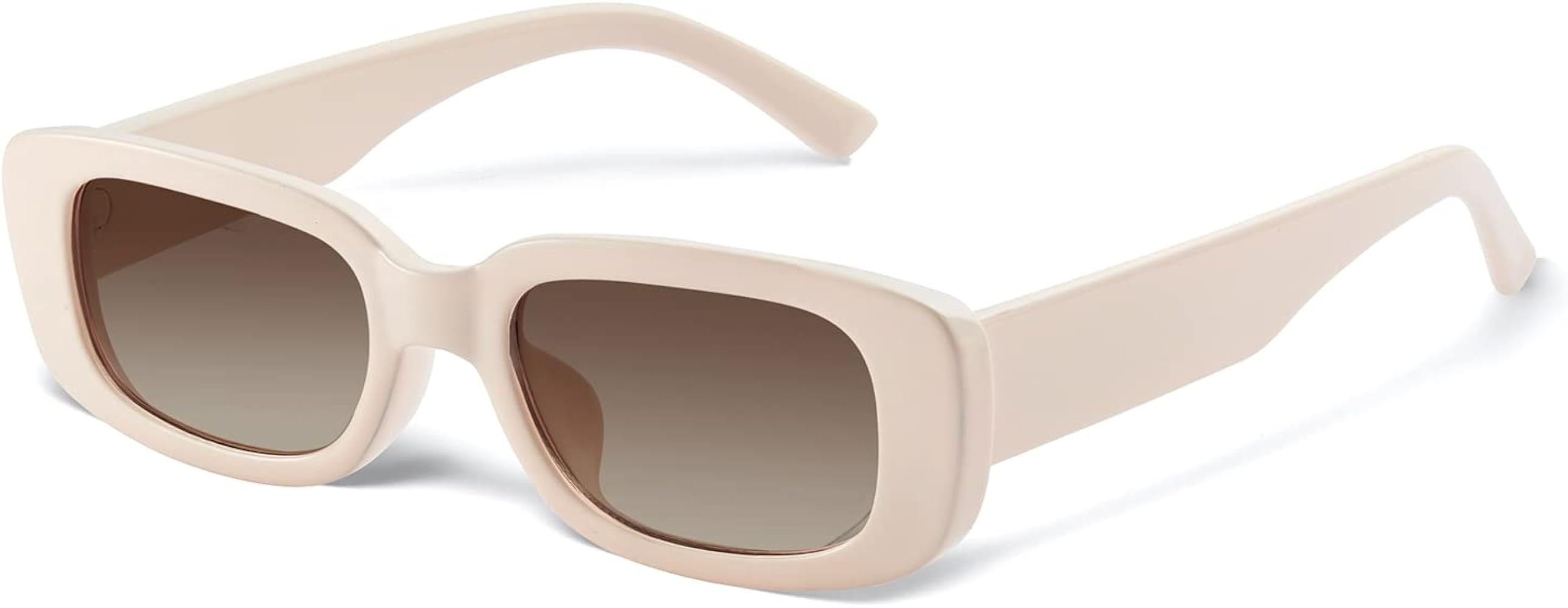 JASPIN Rectangle Sunglasses for Women Men Trendy Y2k Retro 90s Sun Glasses UV400 Protection Cool ... | Amazon (US)