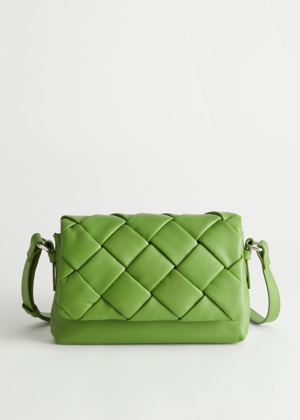 Braided Leather Crossbody Bag | & Other Stories US