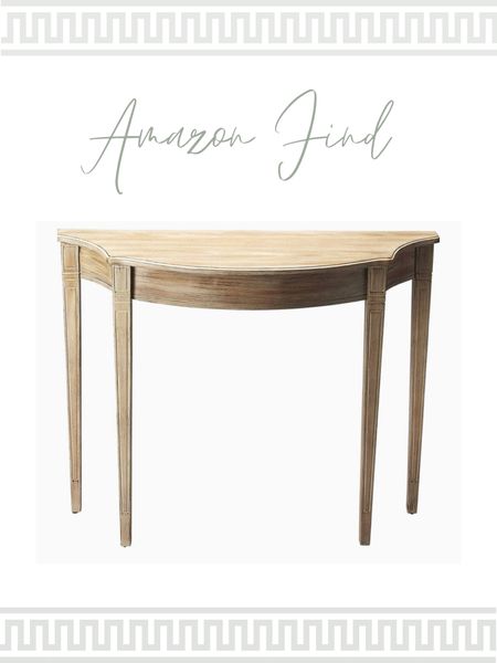 Pretty console table from Amazon. I love the clean lines and raw wood look. 





Gustavian, French country, cottage, traditional 

#LTKFind #LTKhome