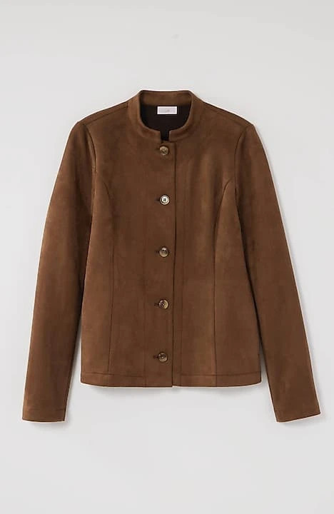 Faux-Suede Jacket | J. Jill