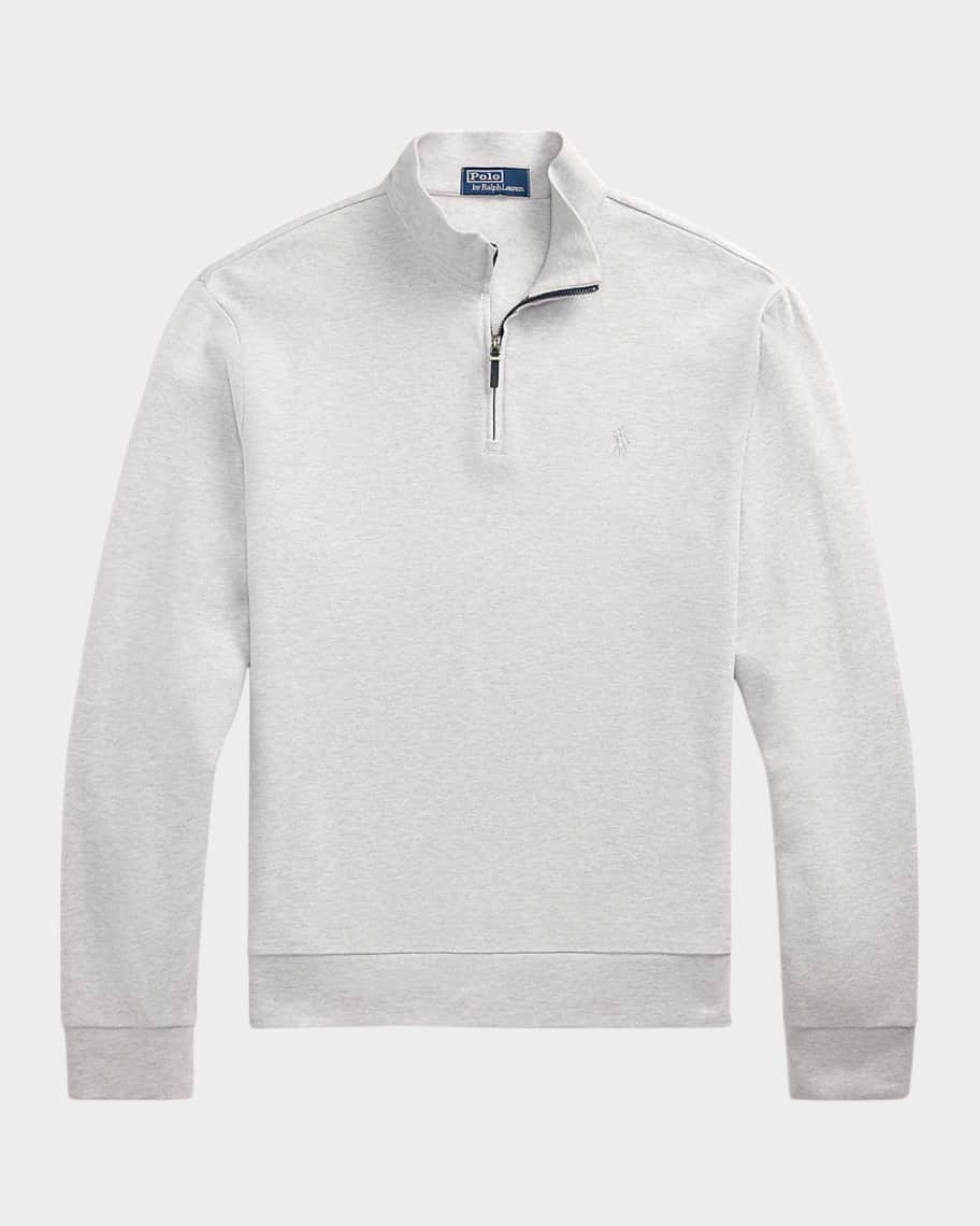 Polo Ralph Lauren Men's Luxury Double-Knit Jacquard Sweater | Neiman Marcus