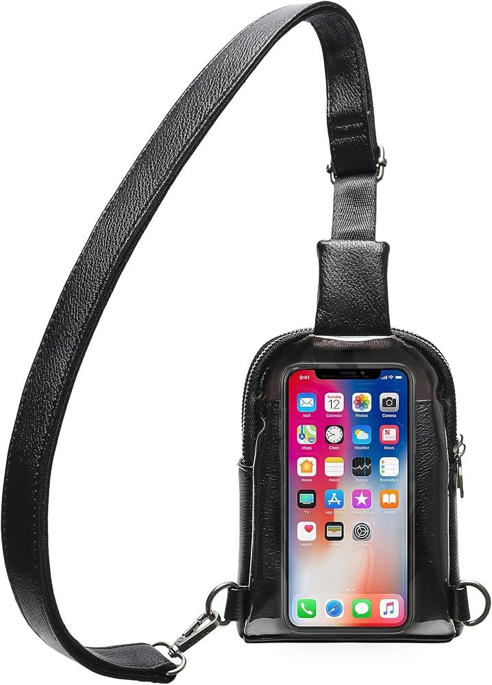 INICAT Small Crossbody Sling Bag Touchscreen Fanny Packs Purses for Women | Amazon (US)