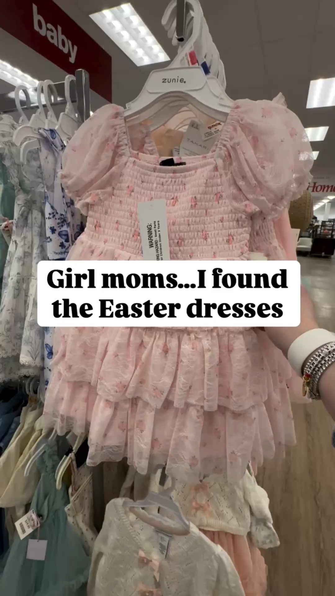 Florals, pastels, and all the classic spring styles.

I spotted a whole section of girls’ Easter dresses at TJ Maxx and of course had to stop and look through them. 💗

Do your kids get a new Easter outfit every year?

Share this with a girl mom who still needs a dress.

Follow for daily finds + real life in between.

girls easter dresses | toddler easter dresses | spring dresses for girls | TJ Maxx girls dresses | girls floral easter dress | kids easter outfit ideas | pastel dresses for girls

#GirlsEasterDress
#GirlMomFinds
#TjmaxxFinds
#KidsSpringStyle
#SpringOutfits
