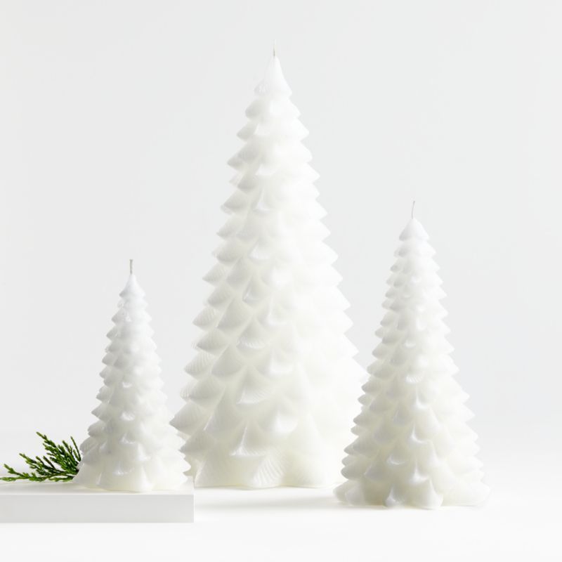 White Tree Candles | Crate and Barrel | Crate & Barrel