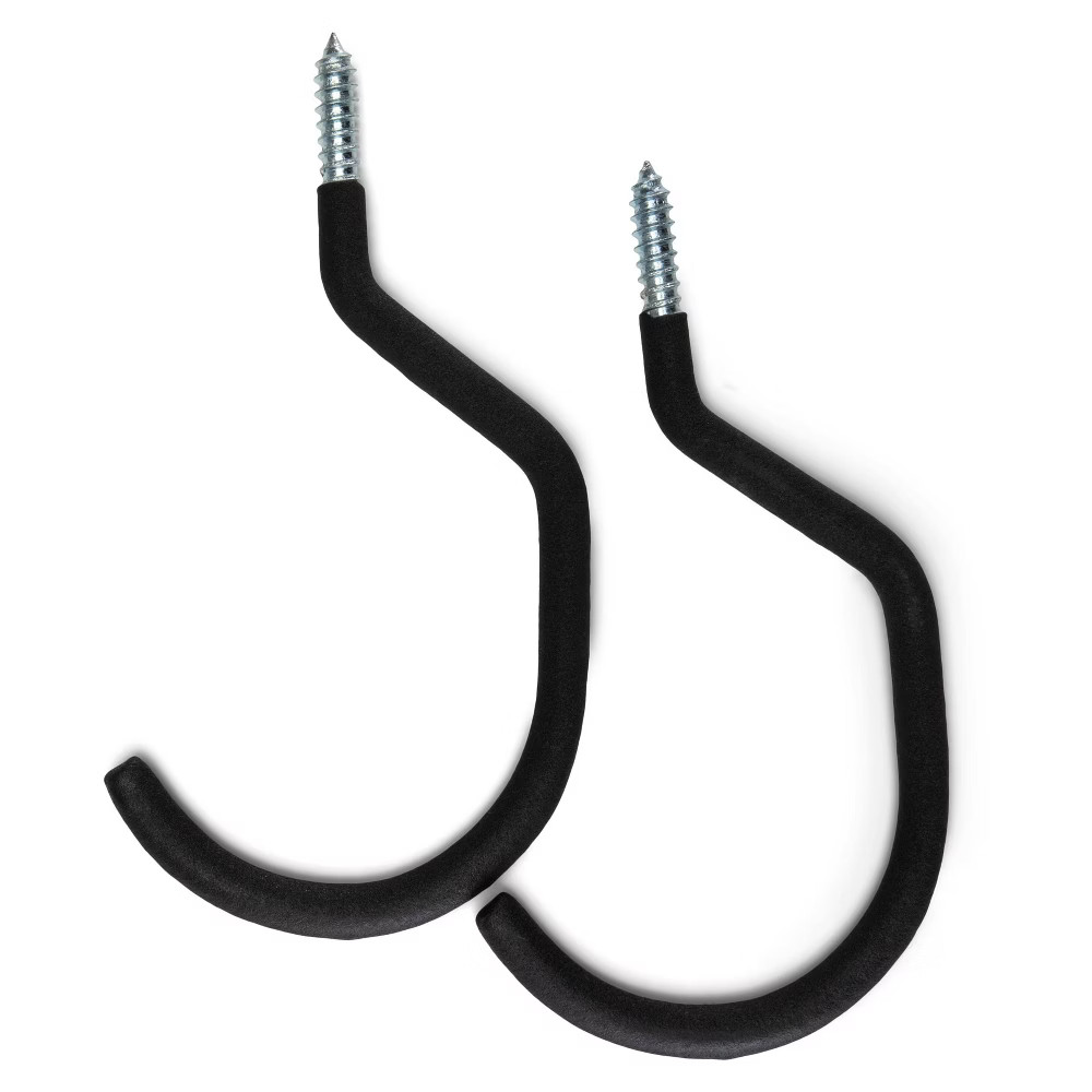 Schwinn Basic Bike Hooks - Black | Target