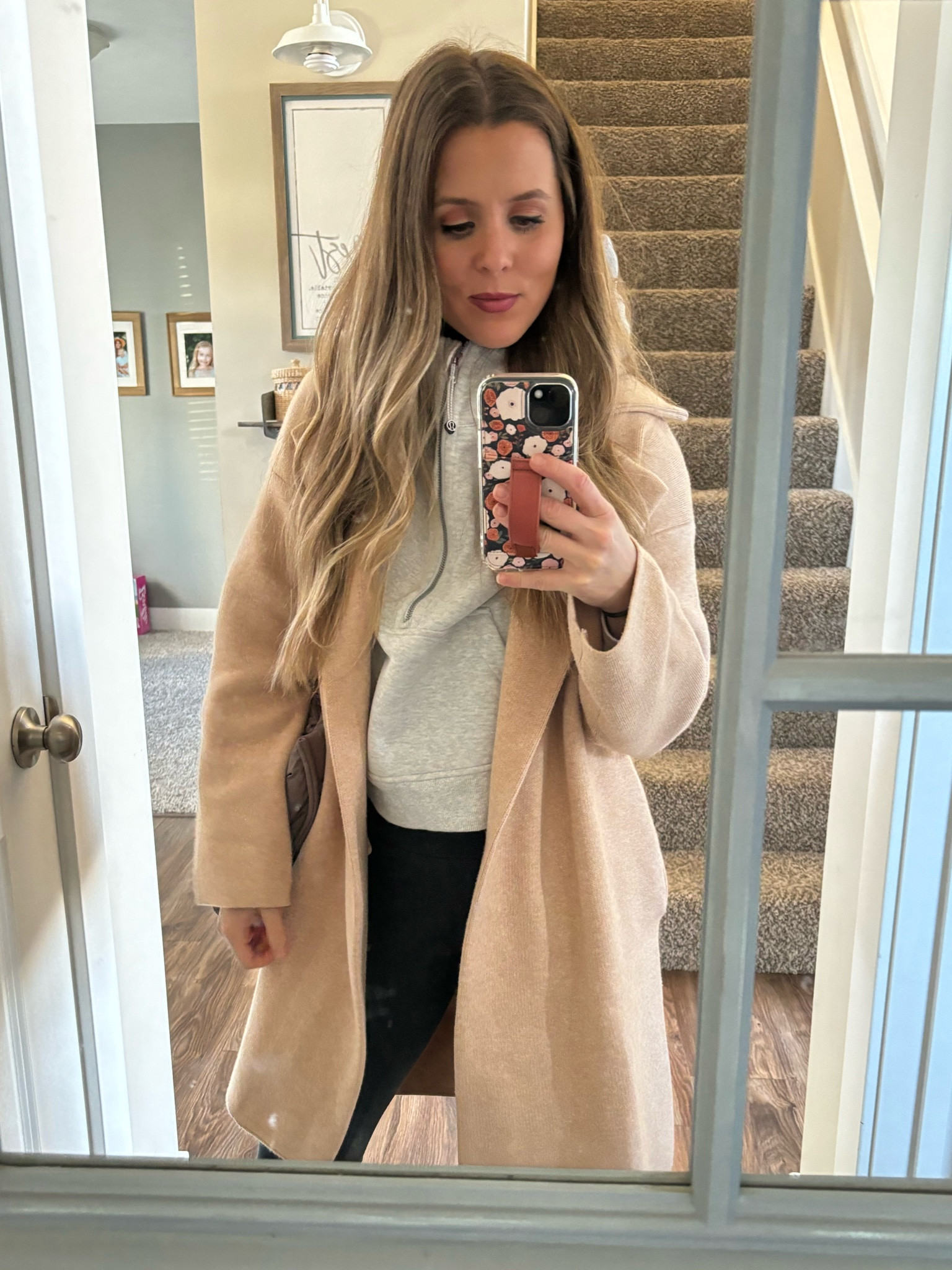 Coatigan lululemon scuba sweatshirt lululemon leggings