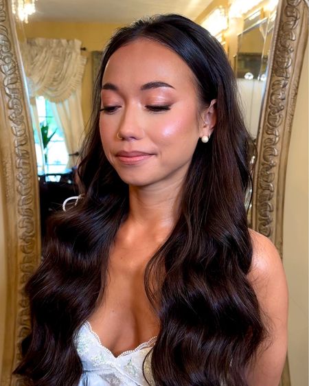 Glowing bridal makeup. Garden wedding makeup! 

#LTKwedding #LTKstyletip #LTKbeauty