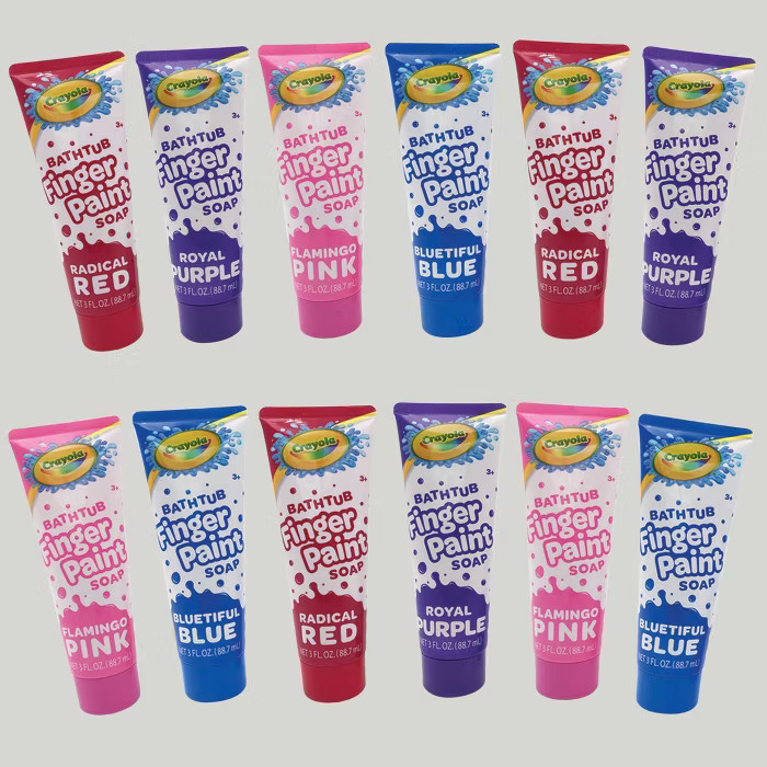 12ct Crayola Bathtub Finger Paint - Bullseye's Playground™ | Target