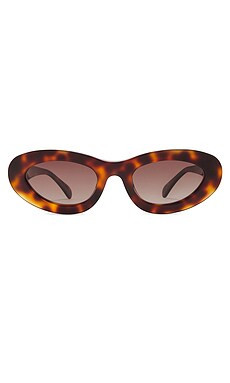 ANINE BING Roma Sunglasses in Tortoise from Revolve.com | Revolve Clothing (Global)