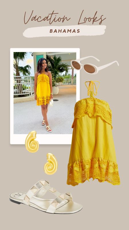 Shop my Bahamas vacation looks! This yellow dress is perfect for any summer event 💛🌴

#LTKTravel #LTKStyleTip #LTKFindsUnder100