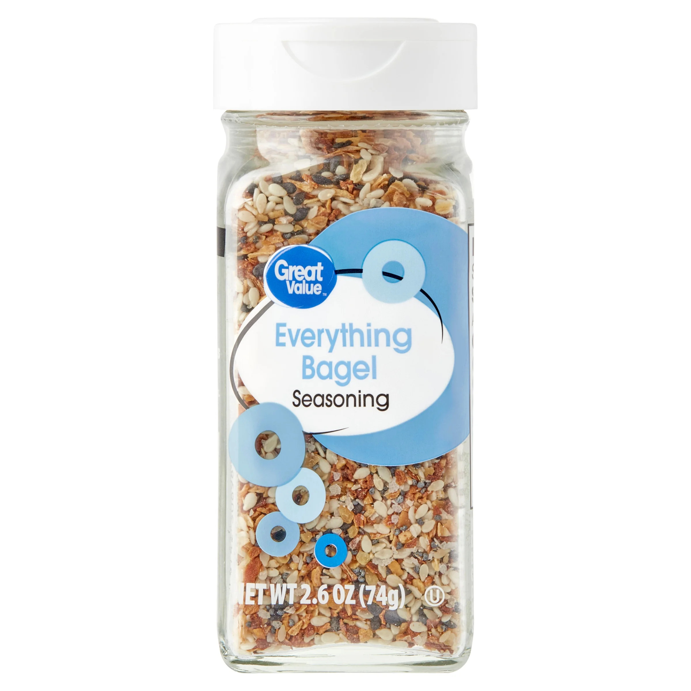 Great Value Everything Bagel Seasoning, 2.6 oz | Walmart (US)