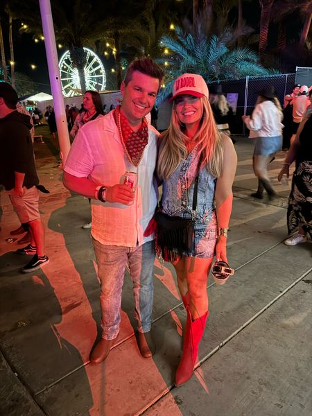 Denim on Denim stagecoach outfit!!! And these boots were so comfy!!! 

Country concert, festival outfit, denim
Skirt, denim vest 

#LTKFestival #LTKstyletip