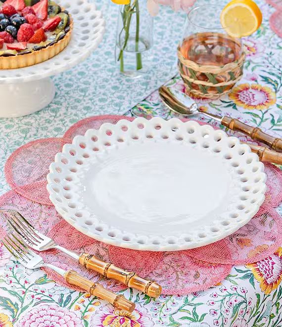 Southern Living x Nellie Howard Ossi Collection King White Dinner Plate | Dillard's | Dillard's