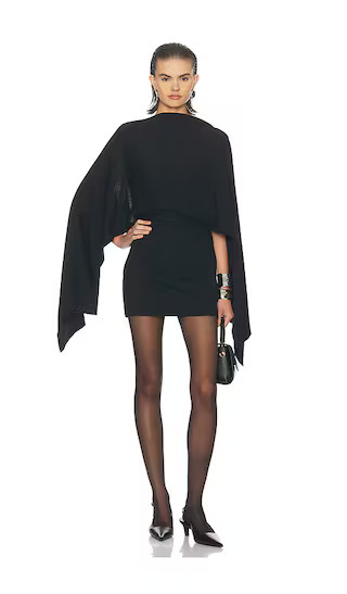 The Disco Mini Dress in Black | Revolve Clothing (Global)