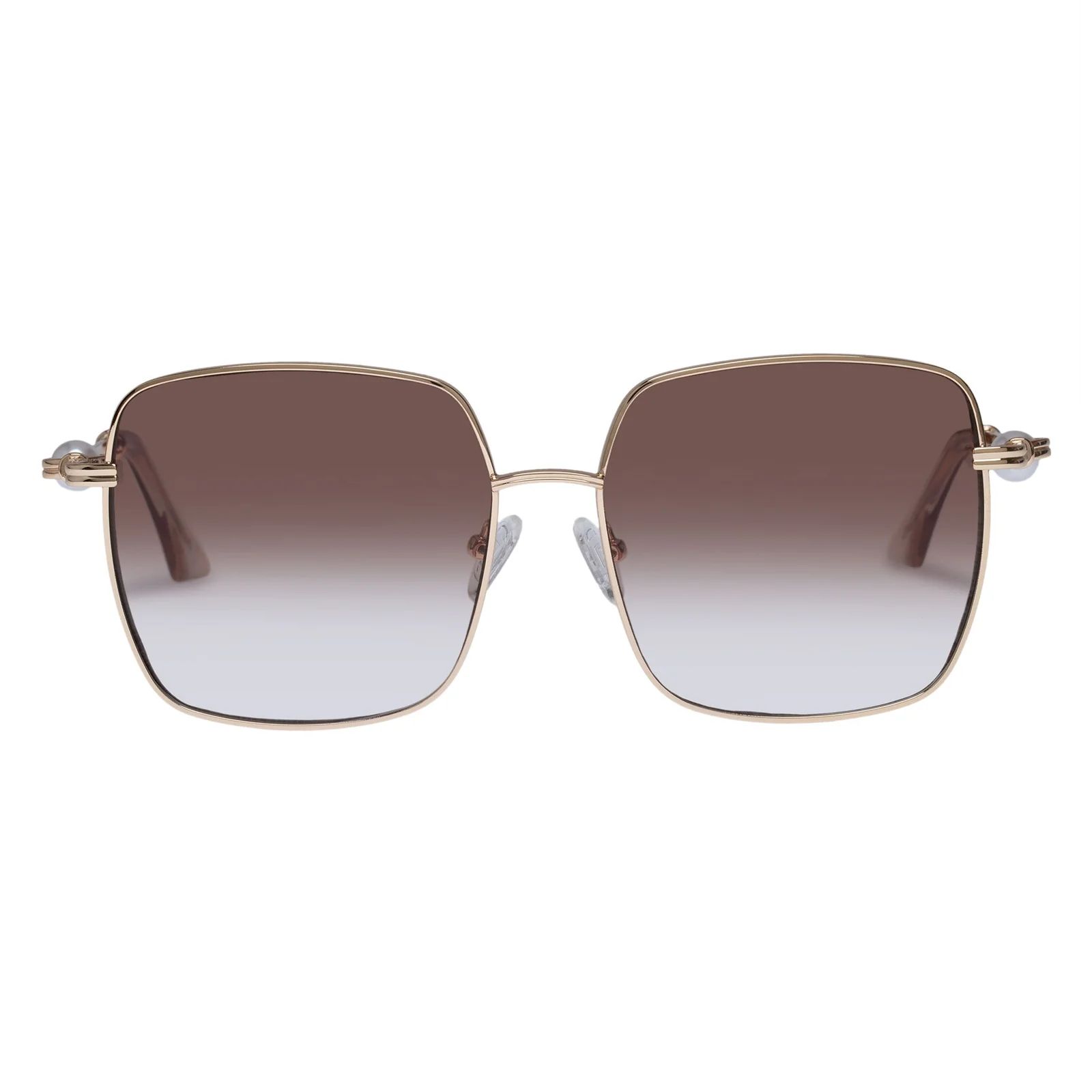 AQUARIUS SPHERE | GOLD BROWN | Le Specs (Sunglasses)