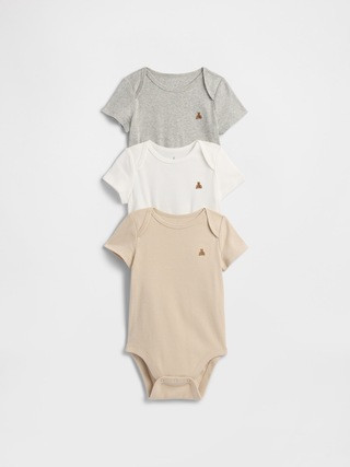 Baby Bodysuit (3-Pack) | Gap Factory
