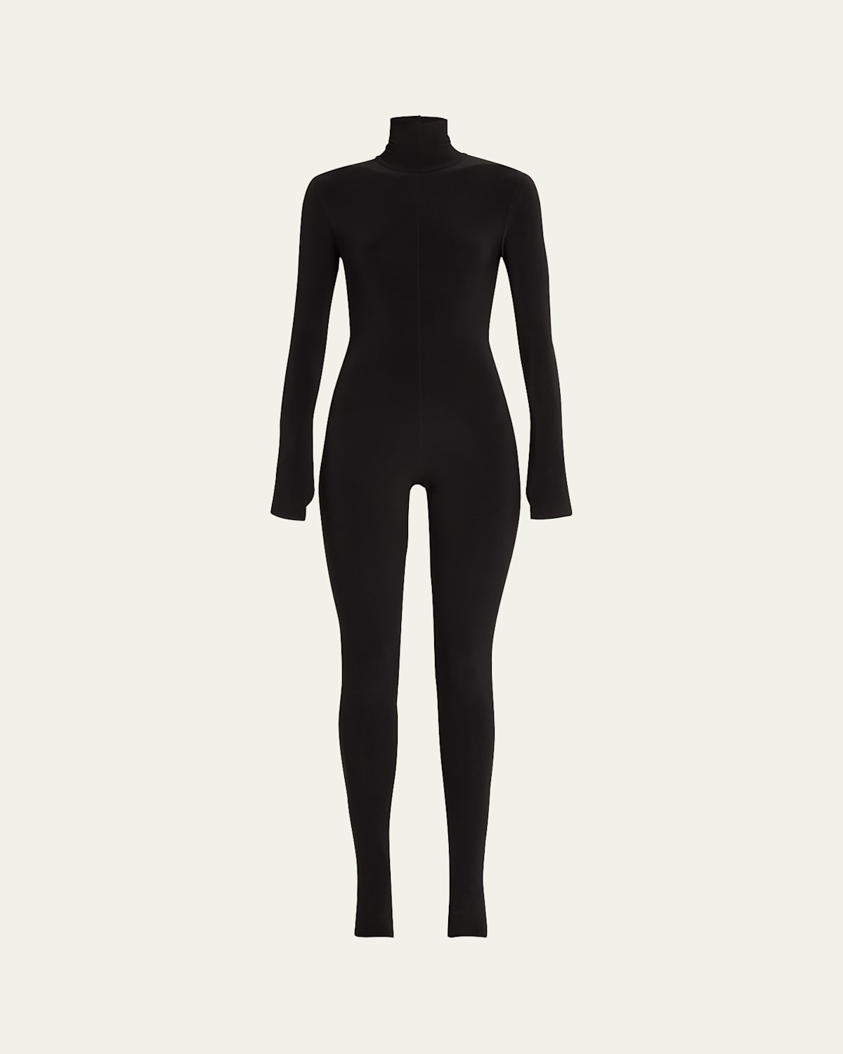 Slim Fit Turtleneck Catsuit with Footie | Bergdorf Goodman