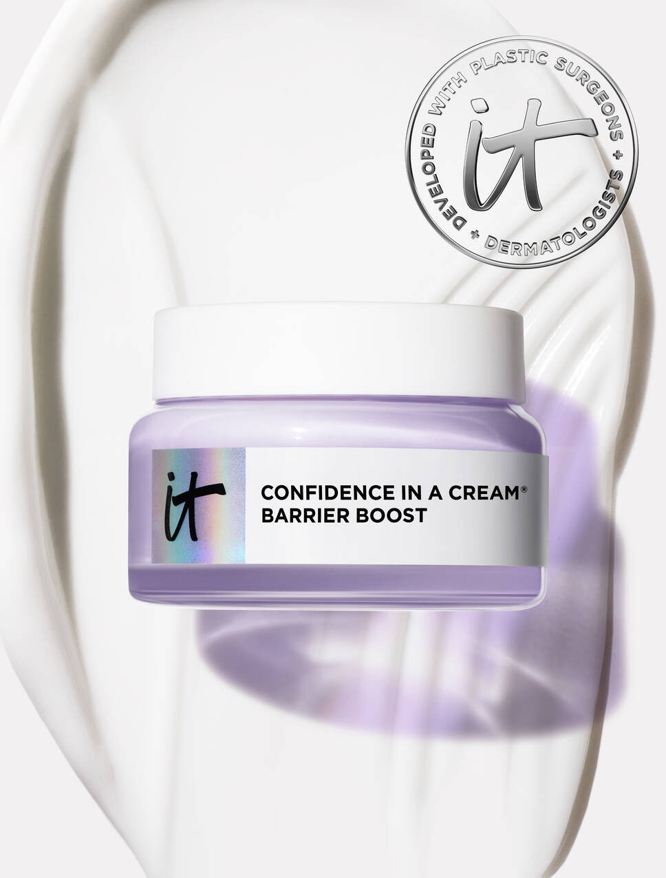 Confidence in a Cream® Barrier Boost Skin Barrier Repair Daily Moisturizer | IT Cosmetics (US)
