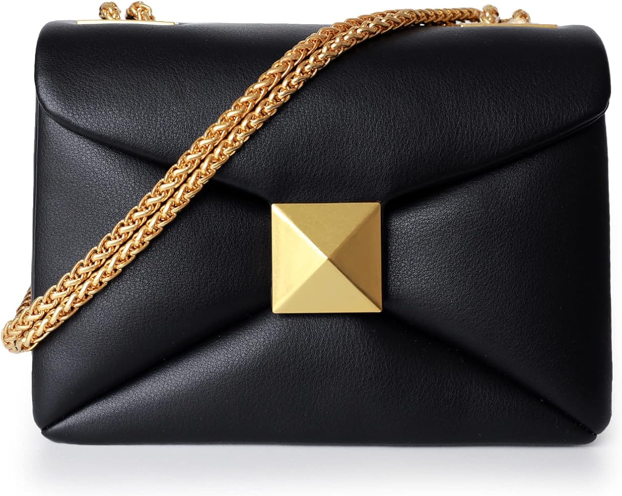 Women PU Leather Bags Shoulder Bag Chain Hand Bags Women crossbody bag and Purses | Amazon (US)