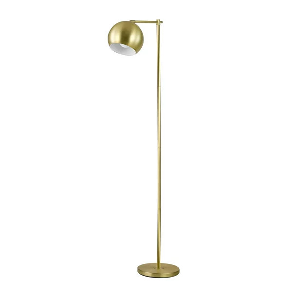 Globe Electric Molly 60" Gold Finish Floor Lamp,12915 - Walmart.com | Walmart (US)