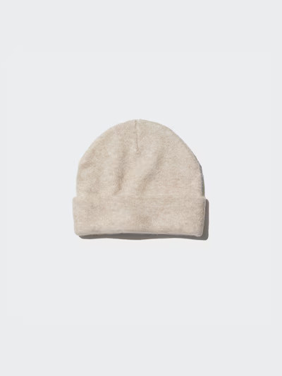 HEATTECH Soufflé Yarn Beanie | UNIQLO (UK)