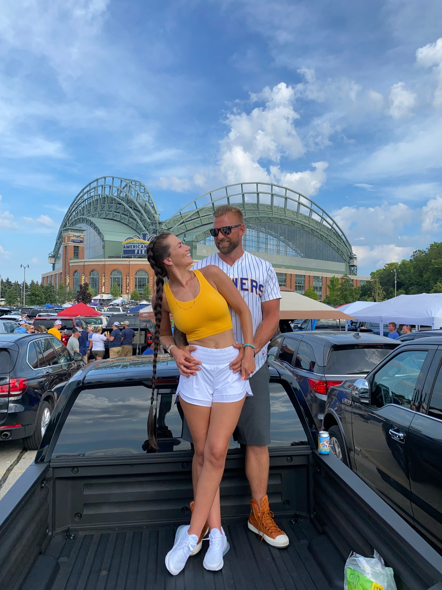 #gameday #baseballseason #athleticwear

I’m 5’8 | 145lbs | 2/4 S | 34D | Happy shopping! 

#LTKshoecrush #LTKfitness #LTKbeauty