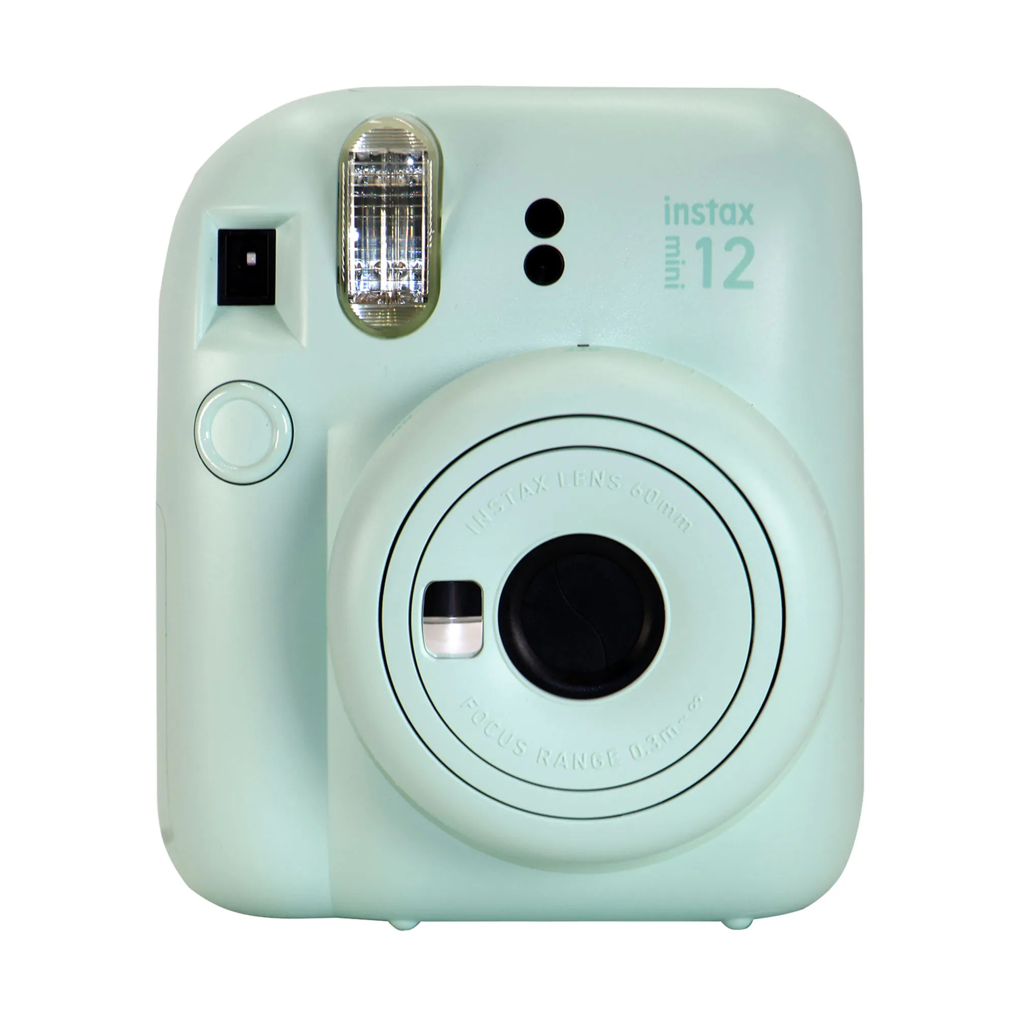 Fujifilm Instax Mini 12 instant film camera in mint green