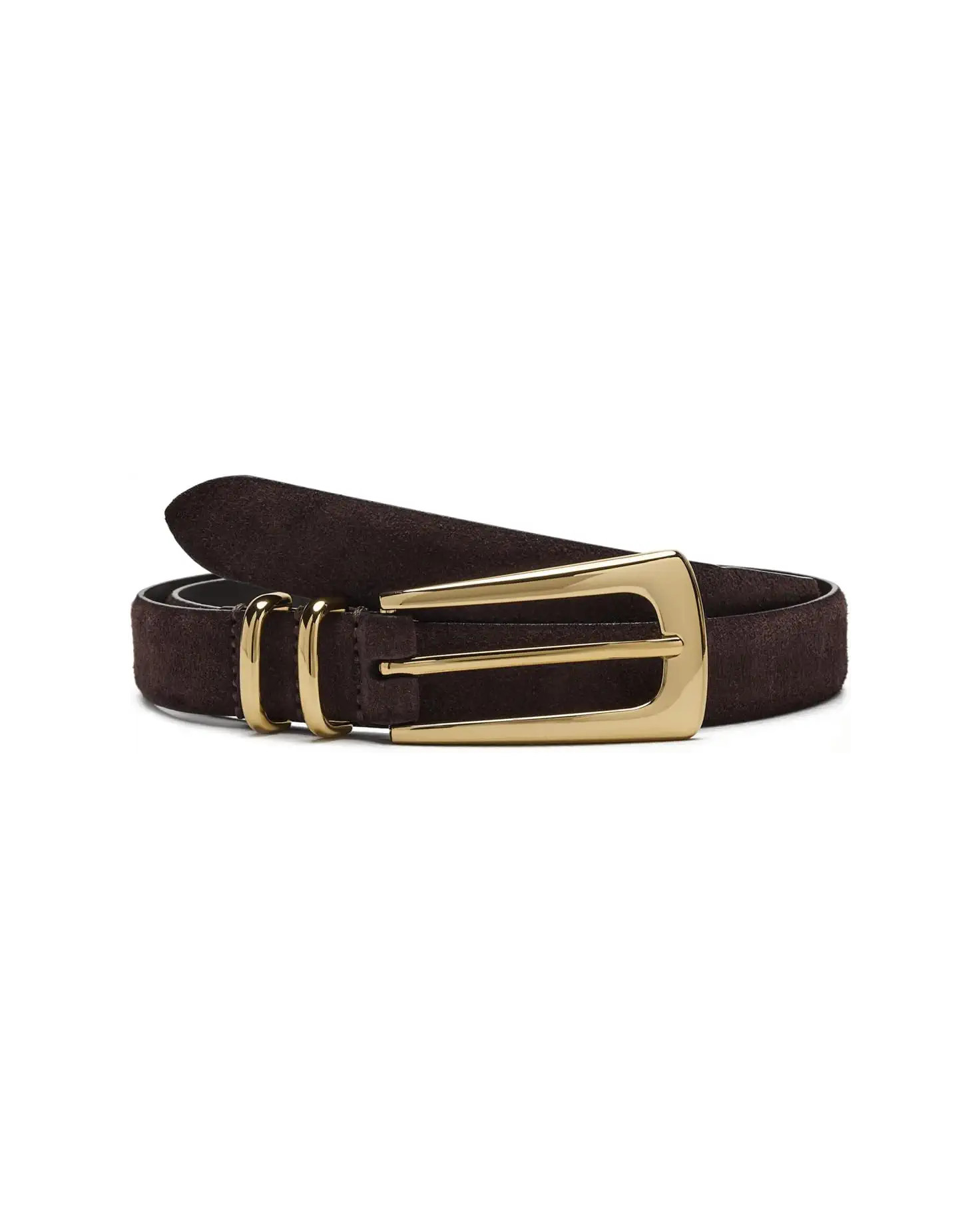 Madewell Suede Elongated Buckle Belt | Zappos.com