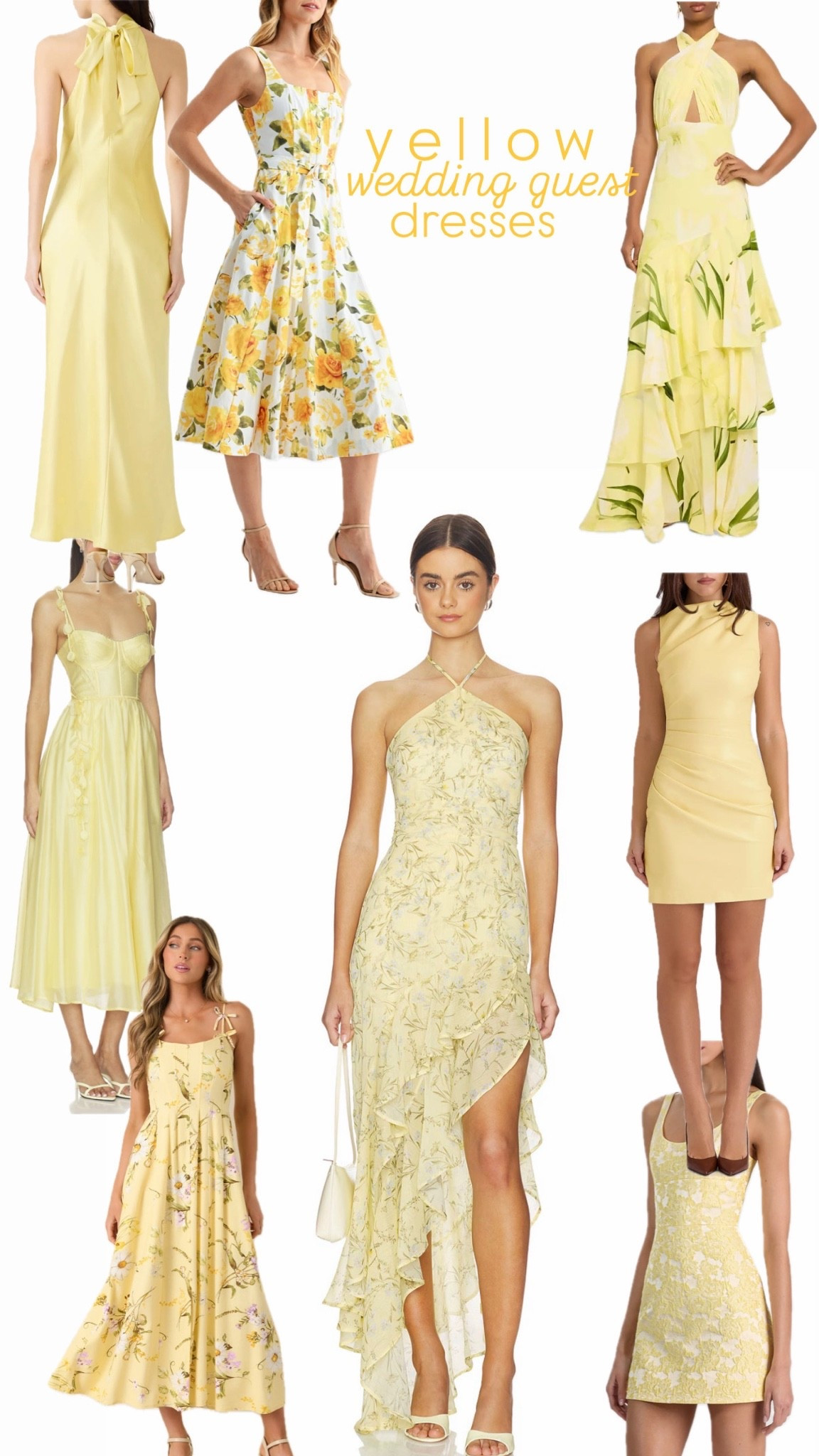 Wedding guest dresses, summer wedding, butter yellow

#LTKWedding #LTKBump #LTKMidsize
