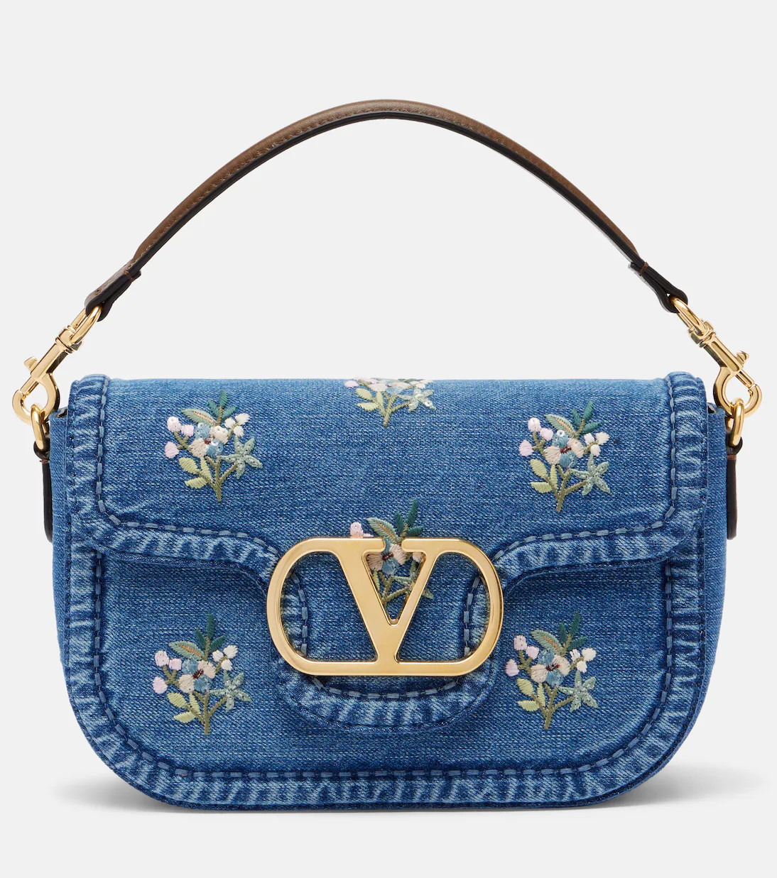 Alltime Medium denim shoulder bag | Mytheresa (US/CA)