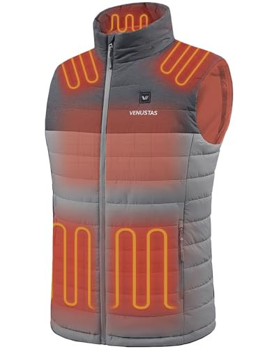 Venustas Men's Heated Vest with Battery, Lightweight Quilted Vest for Men | Amazon (US)