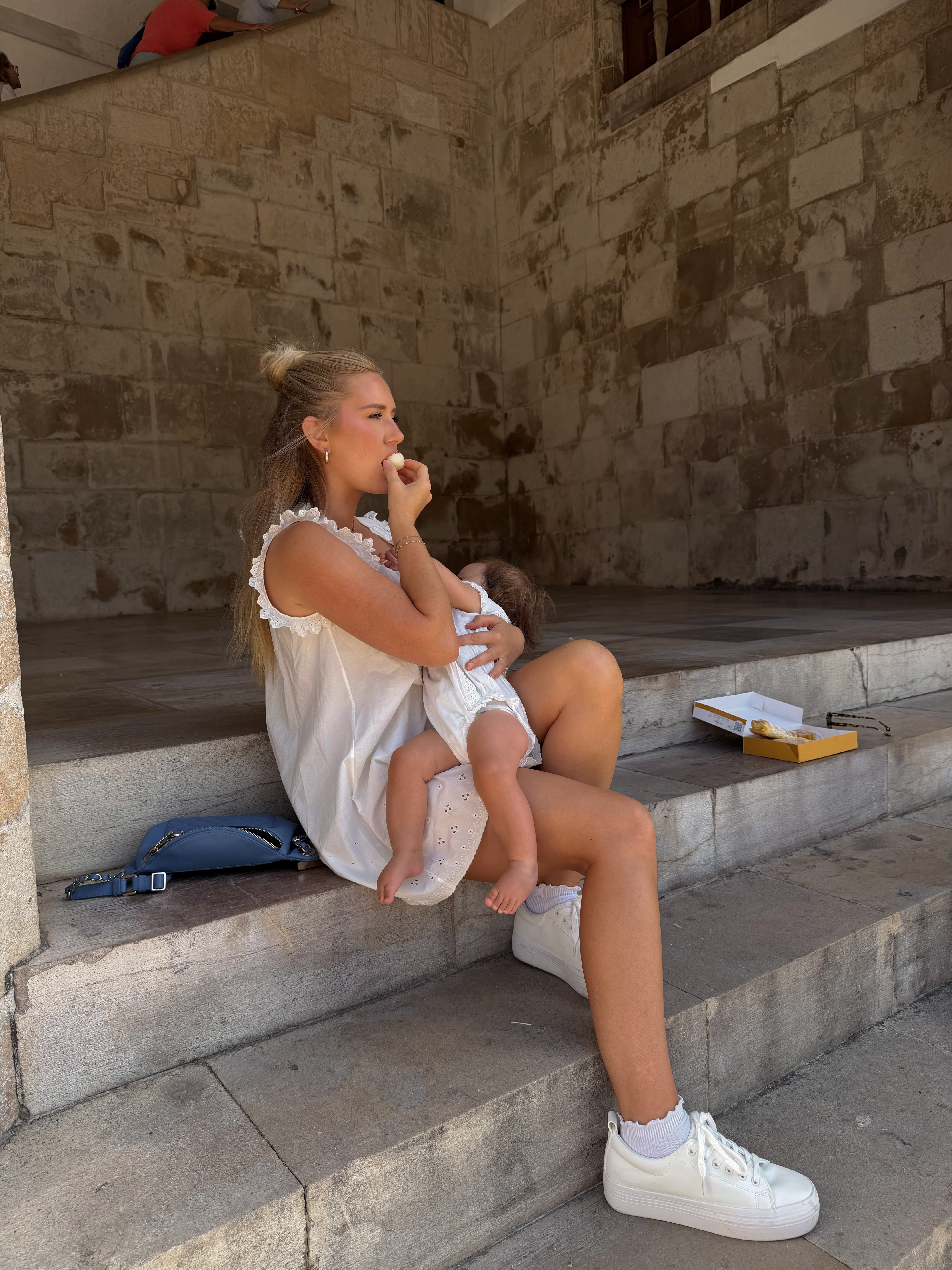 love a flowy dress & sneaker combo! DOEN dress, amazon sneakers and socks 

 #LTKootd #LTKTravel