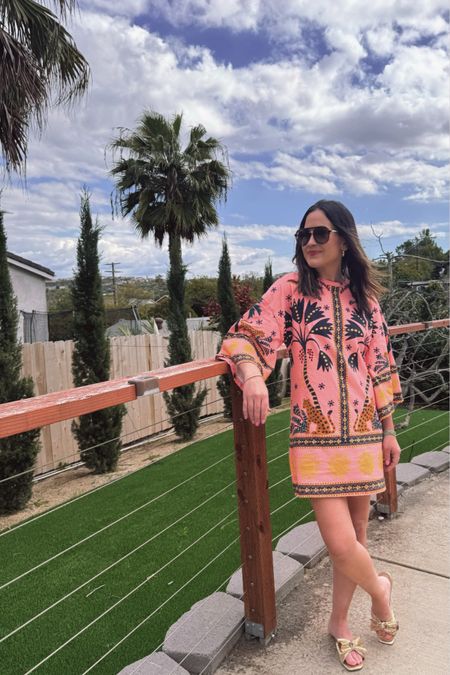 My favorite casual dress - perfect for vacation- can be worn as a coverup or dress it up with sandals - farm rio - beach looks - vacation outfits - spring dresses 

#LTKover40 #LTKSeasonal #LTKstyletip