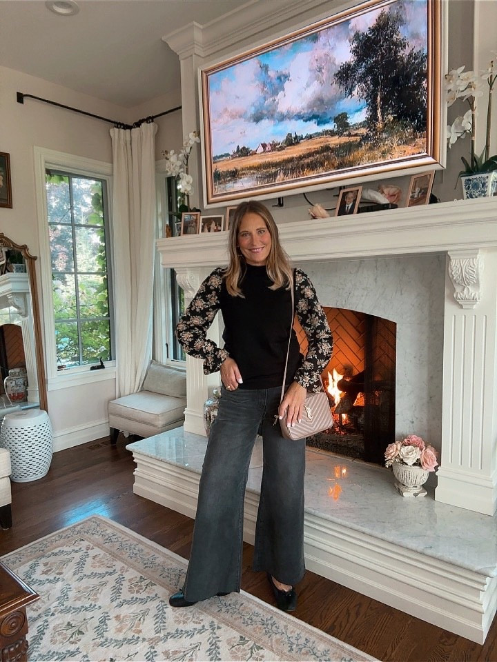 We are loving all of these new arrivals at Social Threads! We especially love this unique shirt! It’s got a high neck and patterned long sleeves! We paired it with black pants but think it would also look great with a midi black skirt. 

#LTKSeasonal #LTKOver40 #LTKMidsize