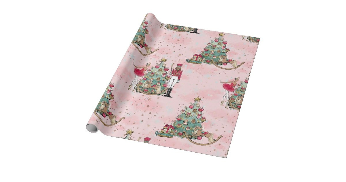 African American Nutcracker Ballet Dance Christmas Wrapping Paper | Zazzle.com | Zazzle