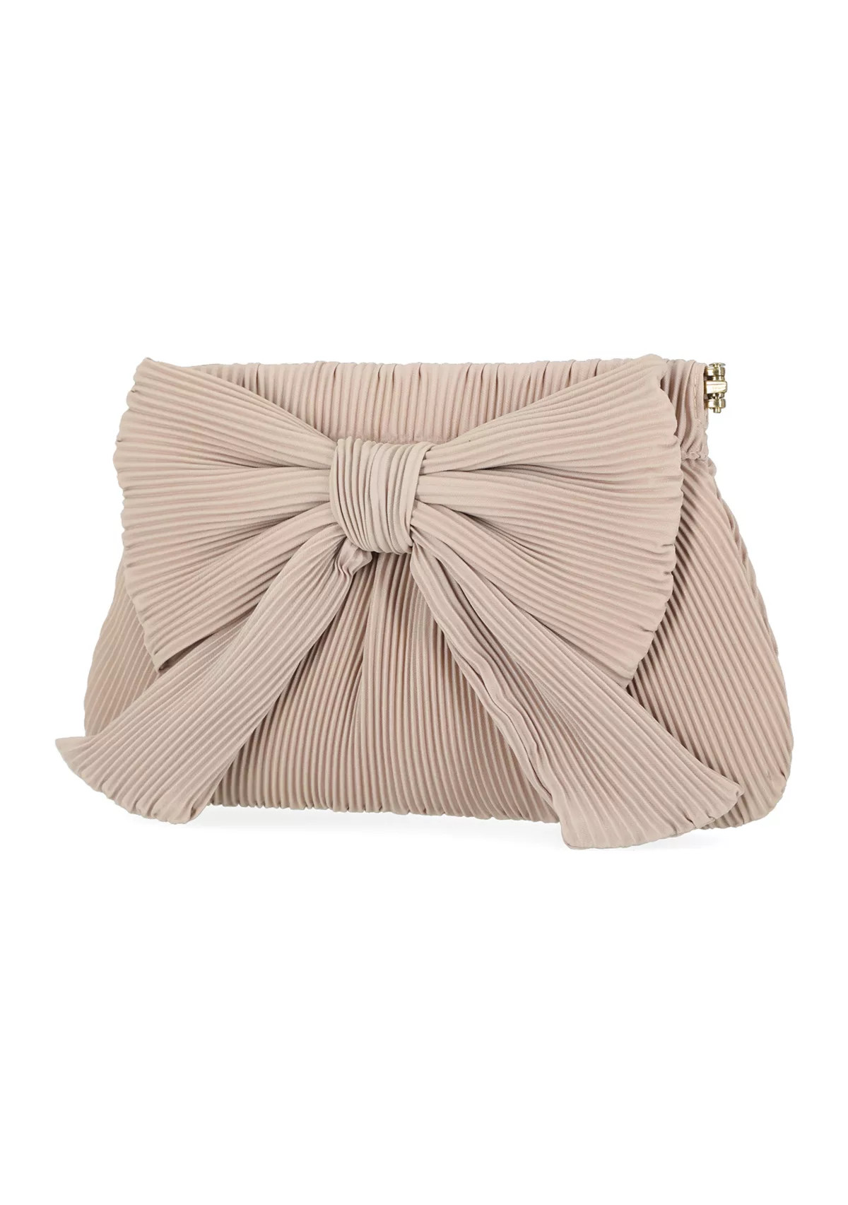 Jessica McClintockVivienne - Pleated Crepe Bow Clutch | Belk
