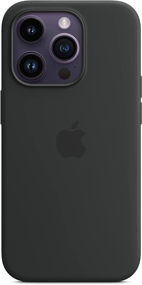 Apple iPhone 14 Pro Silicone Case with MagSafe - Midnight | Amazon (US)