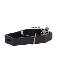 Skeleton Coffin Server | TJ Maxx