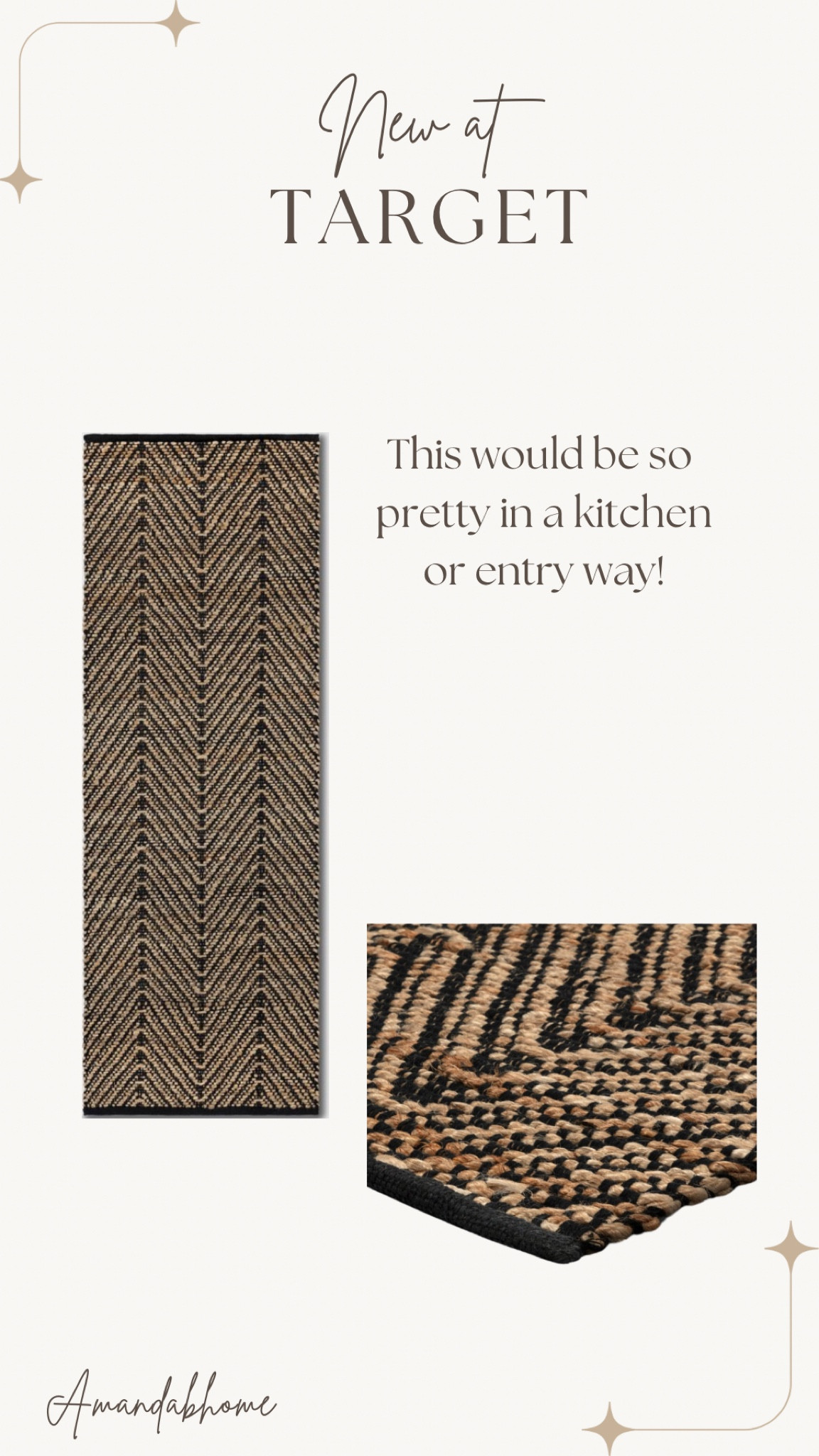 Target runner rug. Great for an entryway or kitchen!


#LTKHome