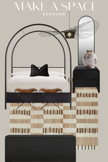 I love a neutral but bold bedroom - the color combos on this one might just be my favorite! 

Bedroom, bedroom furniture, bedroom decor 

#LTKHome