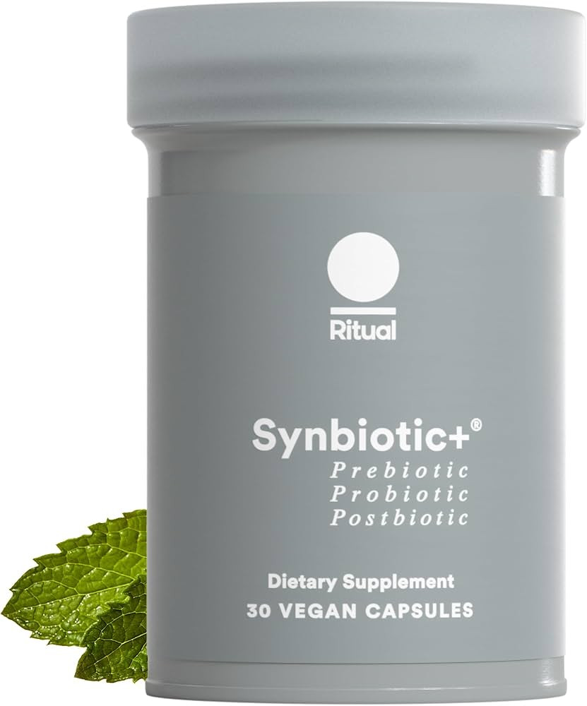 Ritual Synbiotic+ Prebiotic, Probiotic, Postbiotic, 3-in-1 Formula for Gut and Digestive Health, ... | Amazon (US)