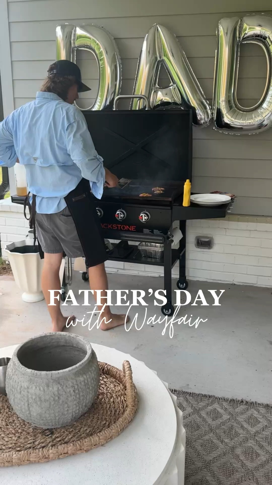 #ad ✨We picked up some new grilling accessories from @wayfair this year for Father’s Day along with almost everything else on our porch! It’s become one of our favorite places to slow down and spend time together as a family.

Father’s Day feels even more meaningful once you become parents, and these are the moments I never want to forget. 🤍

#wayfair #WayfairPartner #FathersDay

#LTKHome #LTKSaleAlert #LTKSeasonal