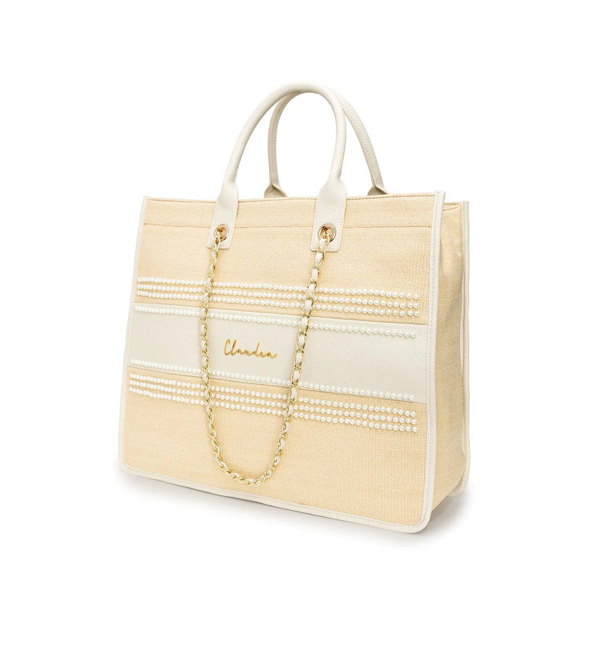 Raffia Pearl Resort Bag | Abbott Lyon