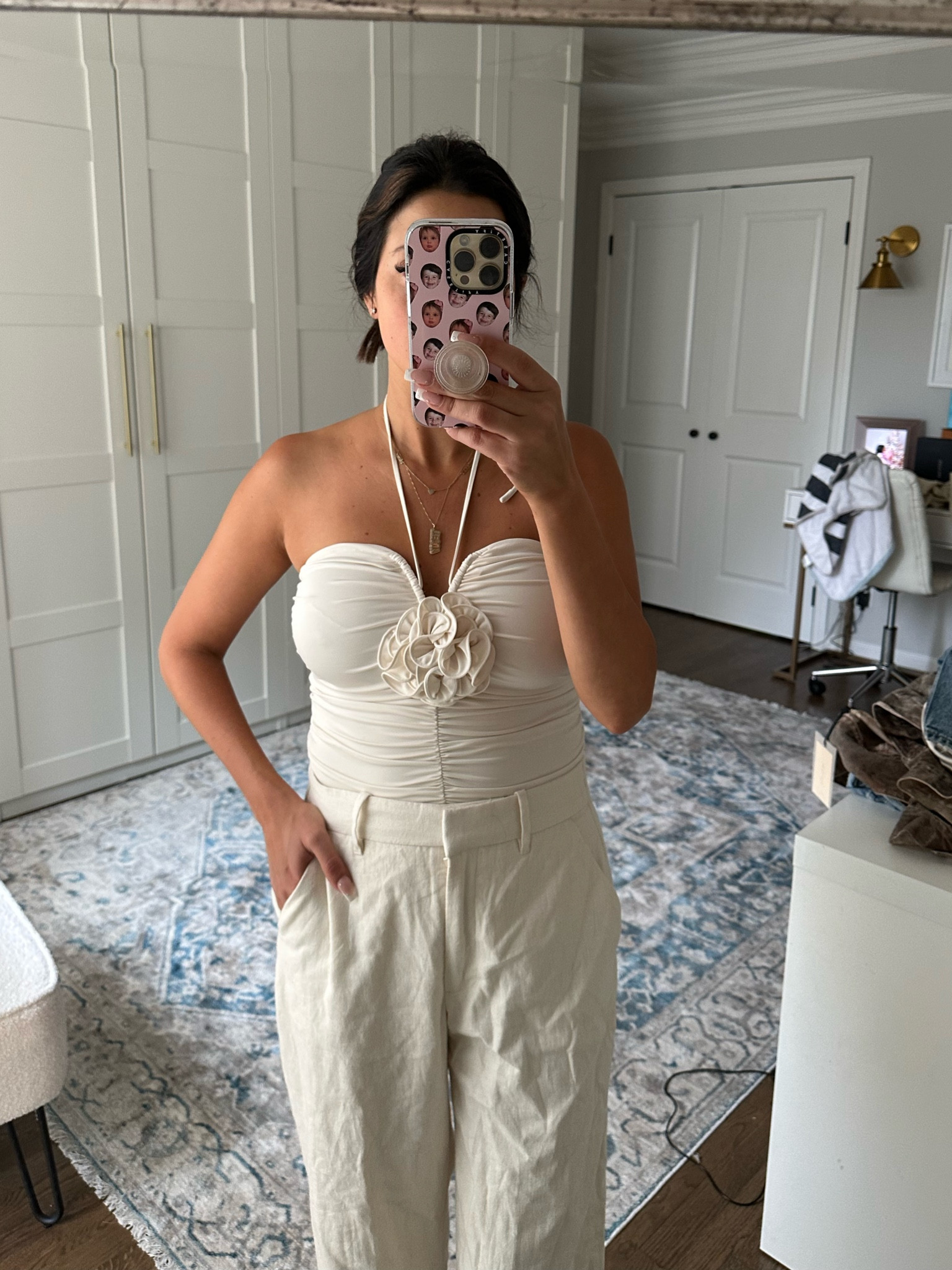 Bodysuit with flower
Express 


#LTKsalealert #LTKunder100 #LTKunder50