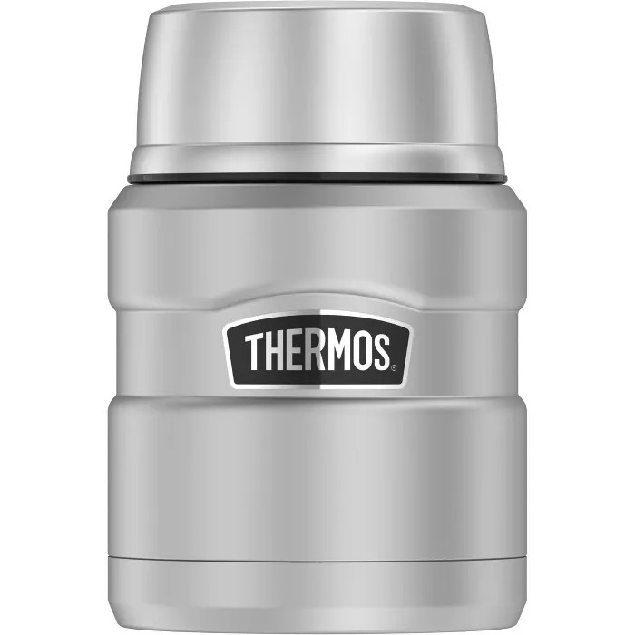 Thermos 16oz Stainless King Food Jar with Spoon - Stainless Steel | Target