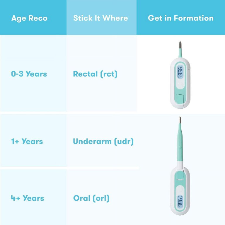Frida Baby 3-in-1 True Temp Digital Thermometer | Walmart (US)
