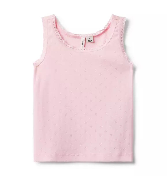 Lace Trim Tank Top | Janie and Jack