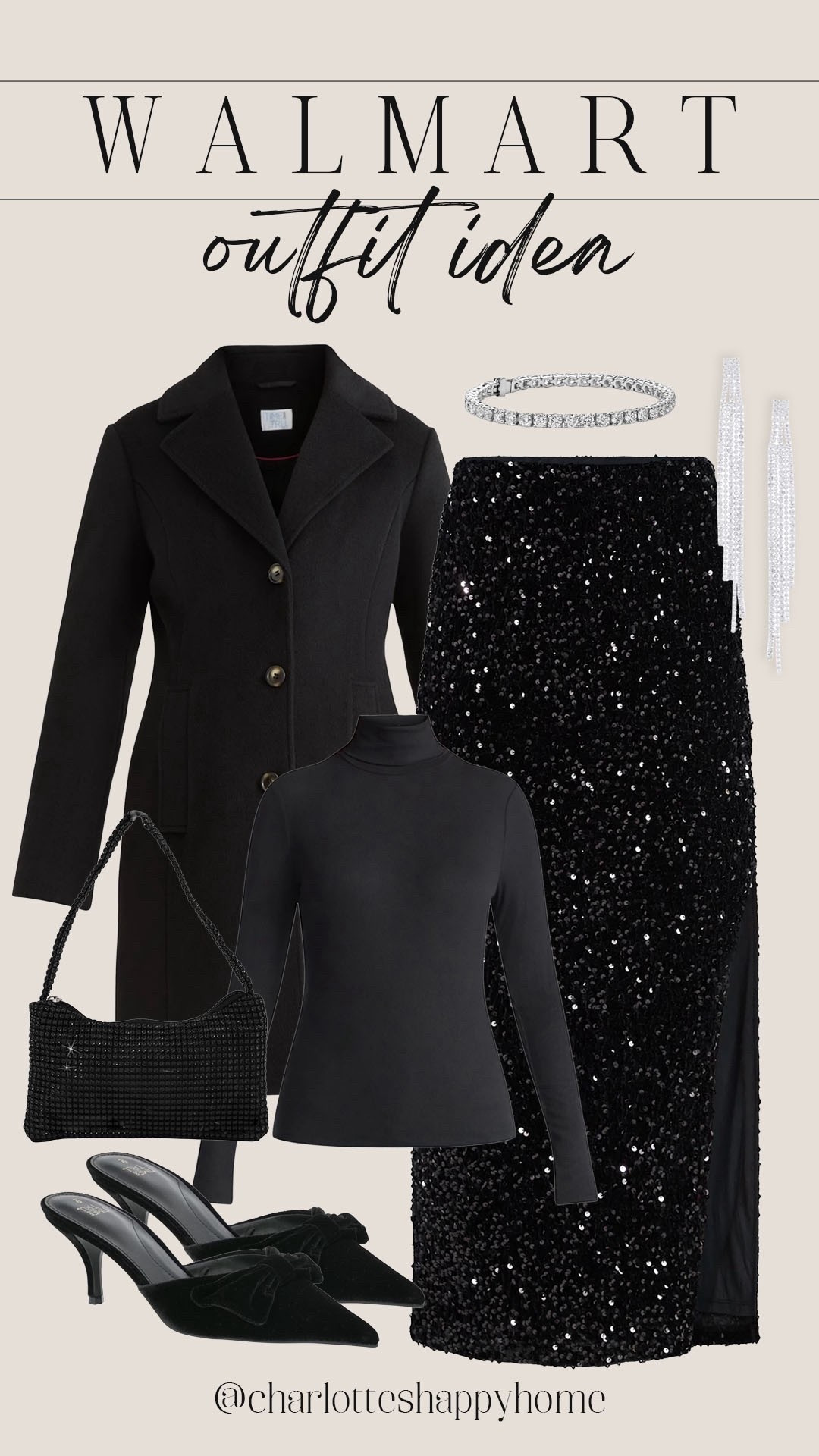 Holiday style from Walmart! 

#walmartfashion

Walmart fashion. Walmart holiday style. Neutral holiday outfit. Holiday party style. Black sequin skirt  

#LTKSeasonal #LTKStyleTip #LTKHoliday
