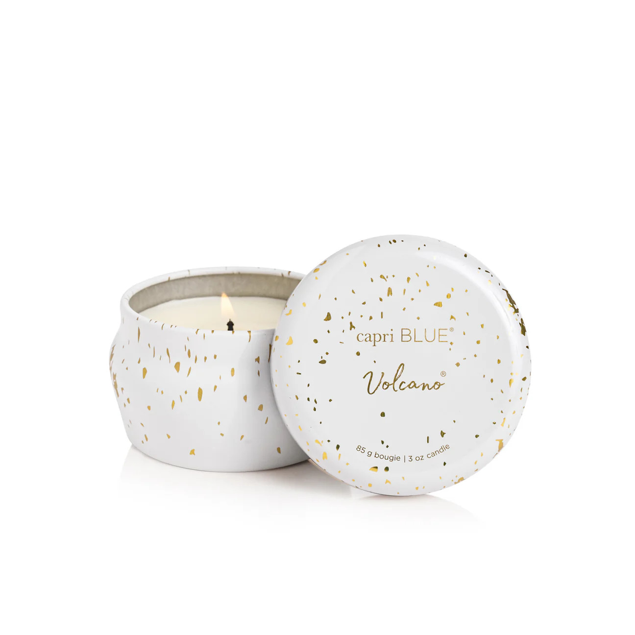 Volcano Glimmer Mini Tin Candle, 3 oz | Capri-Blue